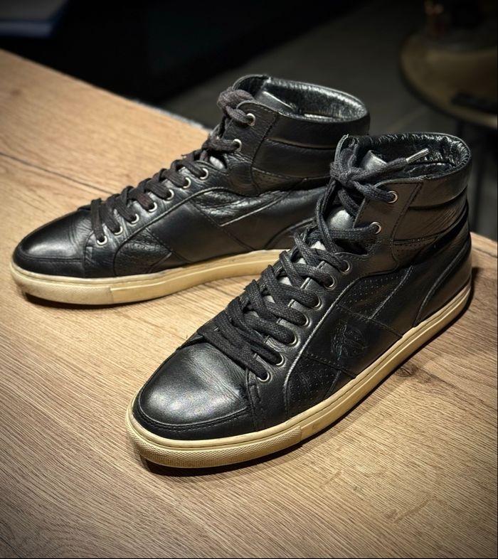 Chaussures montantes en cuir Izac