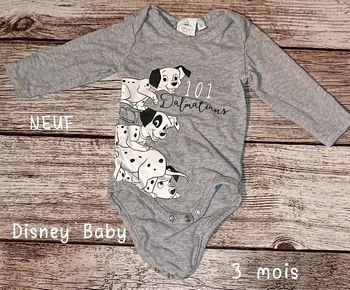Body Disney Baby les 101 dalmatiens Neuf