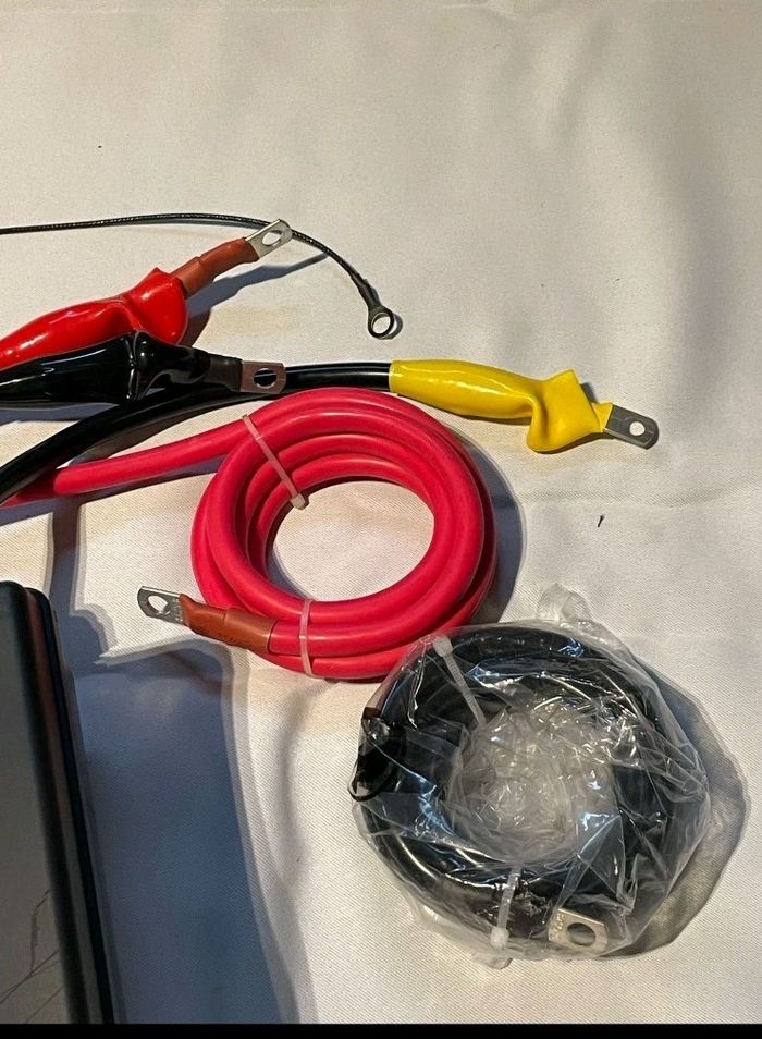 Rouleau de guidage à 4 voies, câble et télécommande radio avec protection anti-éclaboussures - photo numéro 9