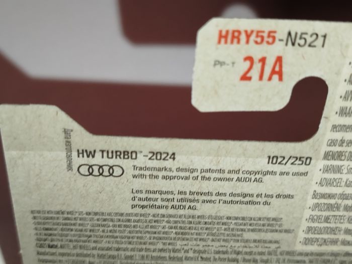 Hot Wheels '87 Audi Quattro 2024 - photo numéro 10