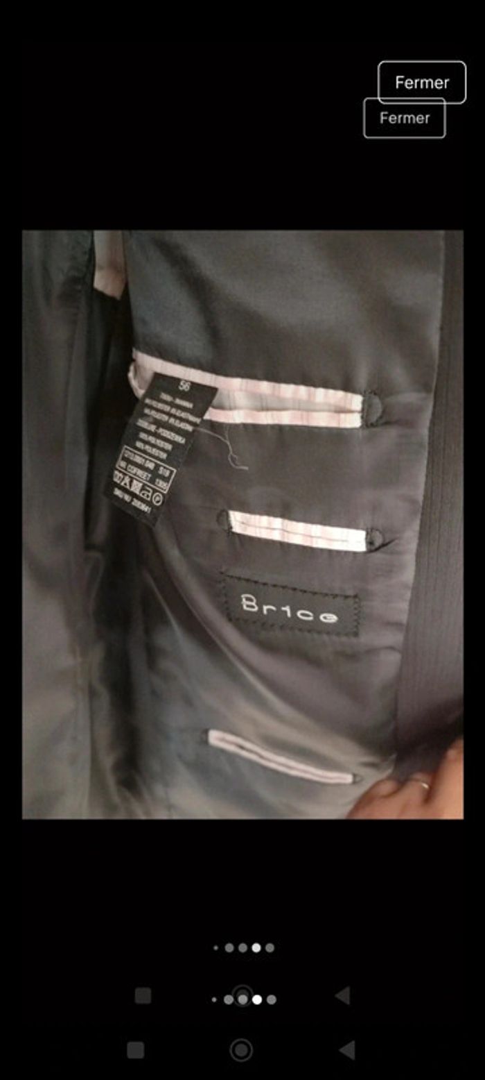 Costume veste pantalon homme Brice taille 44 - photo numéro 10