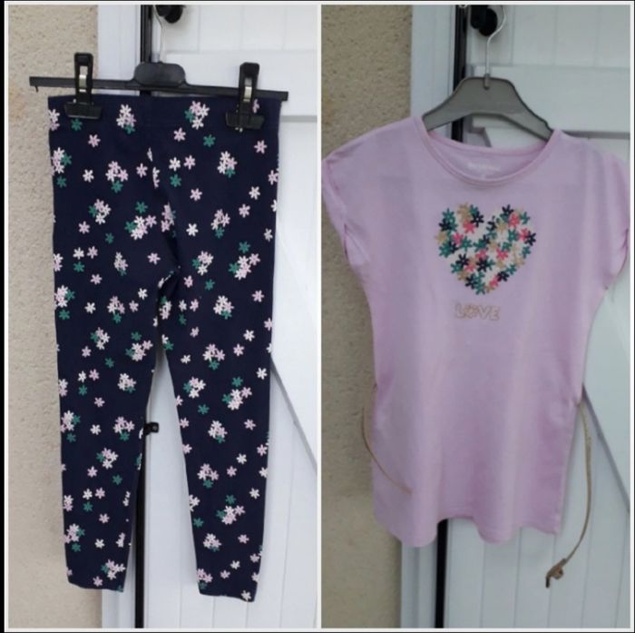 Ensemble 3 pièces filles  în extenso 8 ans