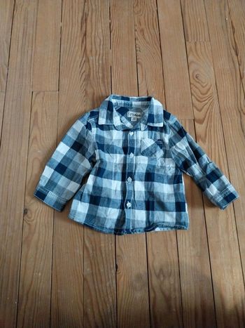 Chemise à carreaux Kimbaloo (12M)