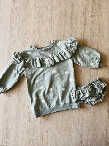 Robe et cache couche bébé fille jessica sinpson