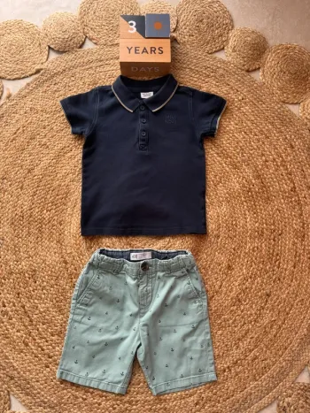 Ensemble été garçon 3 ans