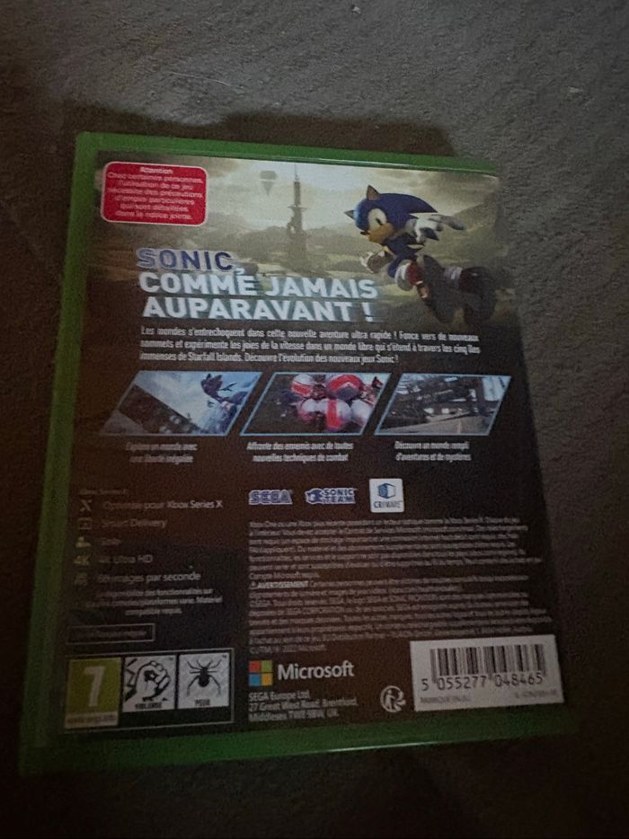 Jeu Xbox one / Xbox séries X sonic frontiers - photo numéro 2