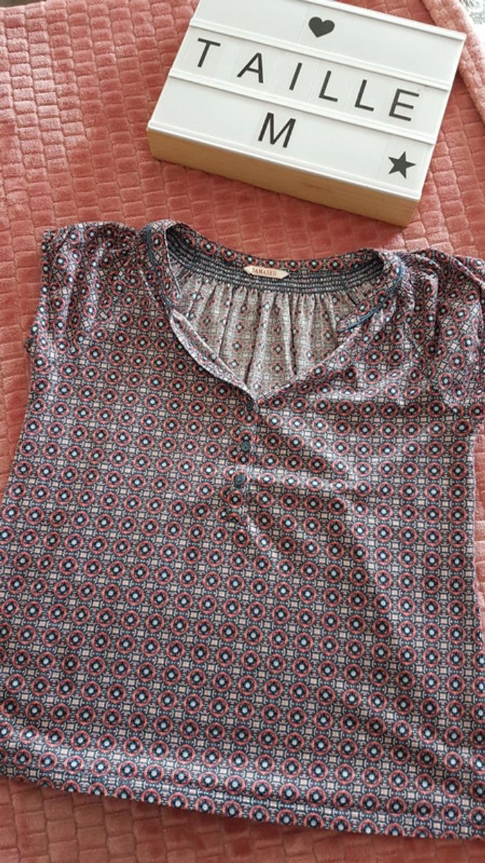 Tee shirt imprimé femme taille M - photo numéro 2