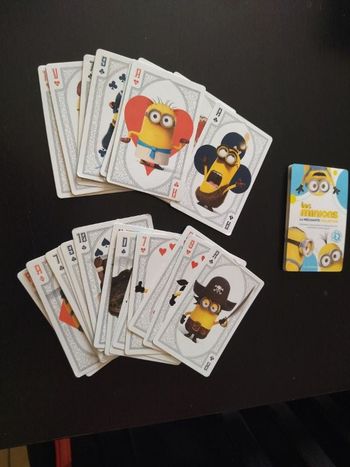 Jeu de 32 cartes "les Minions"