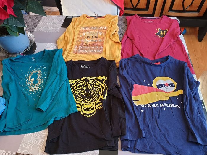Lot de 6 Tee-shirt manche longue