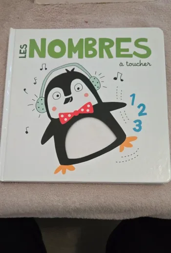 Livre nombres à toucher
