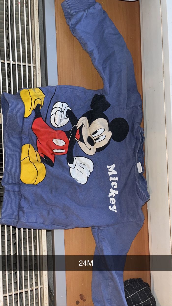 Pull Mickey bébé garçon