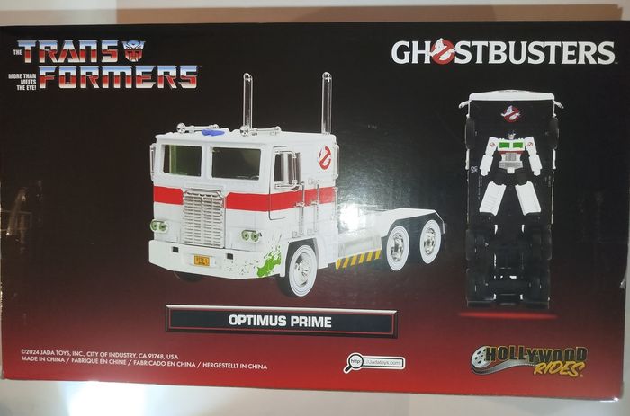 Jada Toy Optimus Prime Transformer Livrée SOS Fantômes 1/24 - photo numéro 9