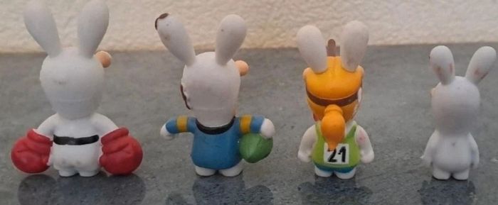 Lot figurines lapin crétin - photo numéro 2