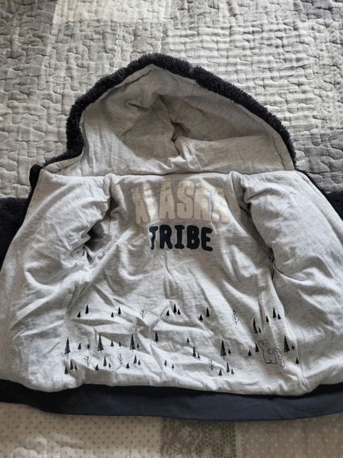 Gilet polaire réversible tex 6 mois - photo numéro 2