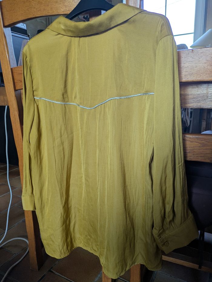 Chemise femme moutarde - photo numéro 2