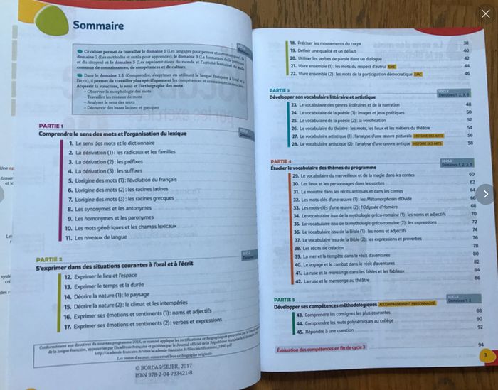 Français 6ème - Le vocabulaire par les exercices avec corrigés - Bordas - photo numéro 2