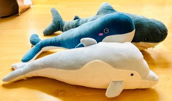 Lot peluches de la mer