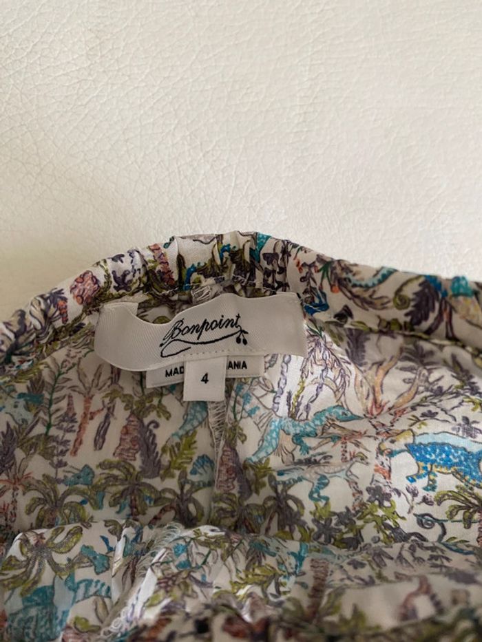 Ensemble polo Lacoste et pantalon liberty Bonpoint 4 ans - photo numéro 13