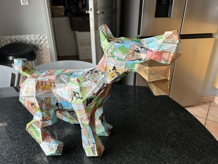 Statut, Milou et son os, imprimé au Congo - photo numéro 3