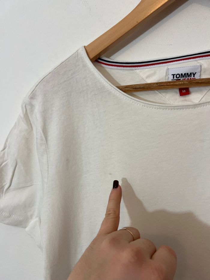 T-shirt Tommy blanc - photo numéro 4