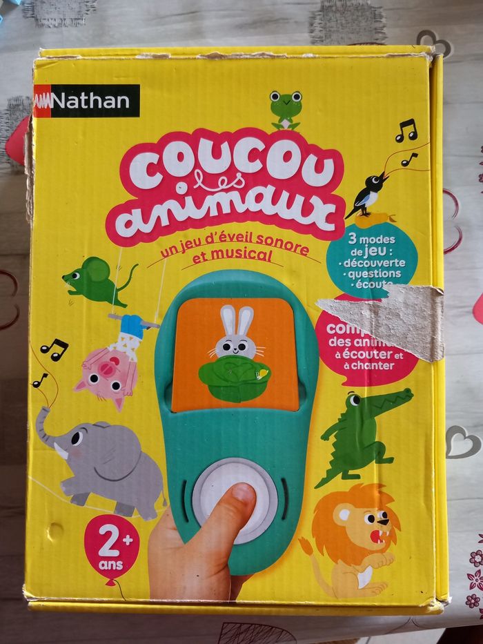Coucou les animaux Nathan
