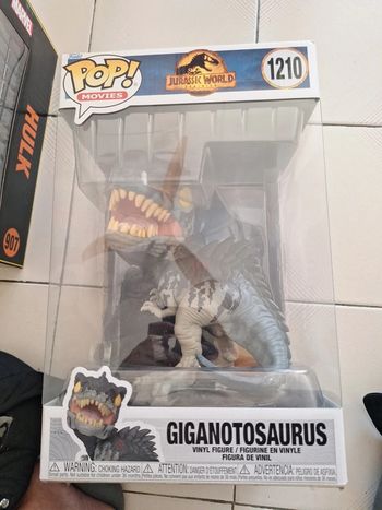 Pop funko giganotosaurus jurassic world