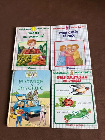 Bibliothèque les petits lapins