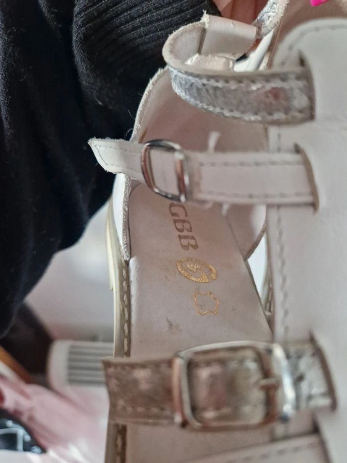 Sandales sandalettes nu pied taille 30 gbb - photo numéro 7