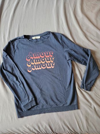 Sweat léger motif Amour