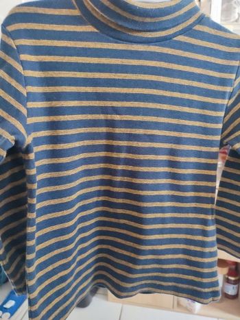 #kytie4ansgarcon. Sous pull manches longues col roulé taille 4 ans