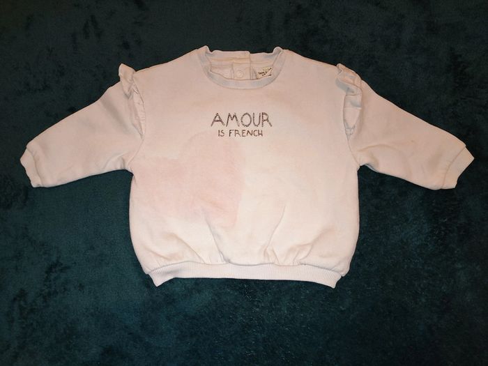 Pull bébé fille 6 mois