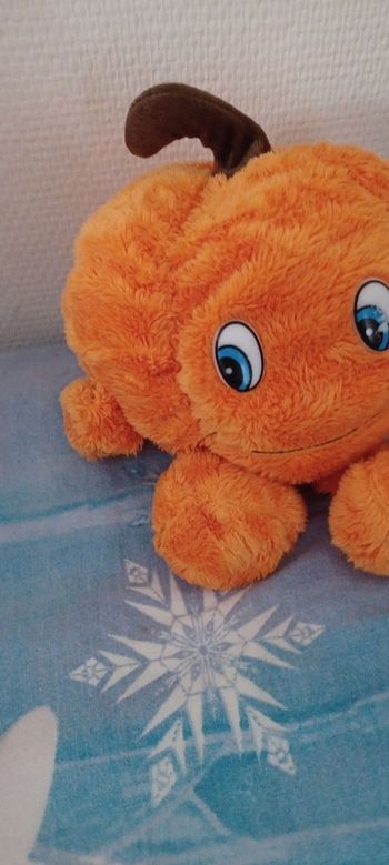 Très jolie petite peluche potiron