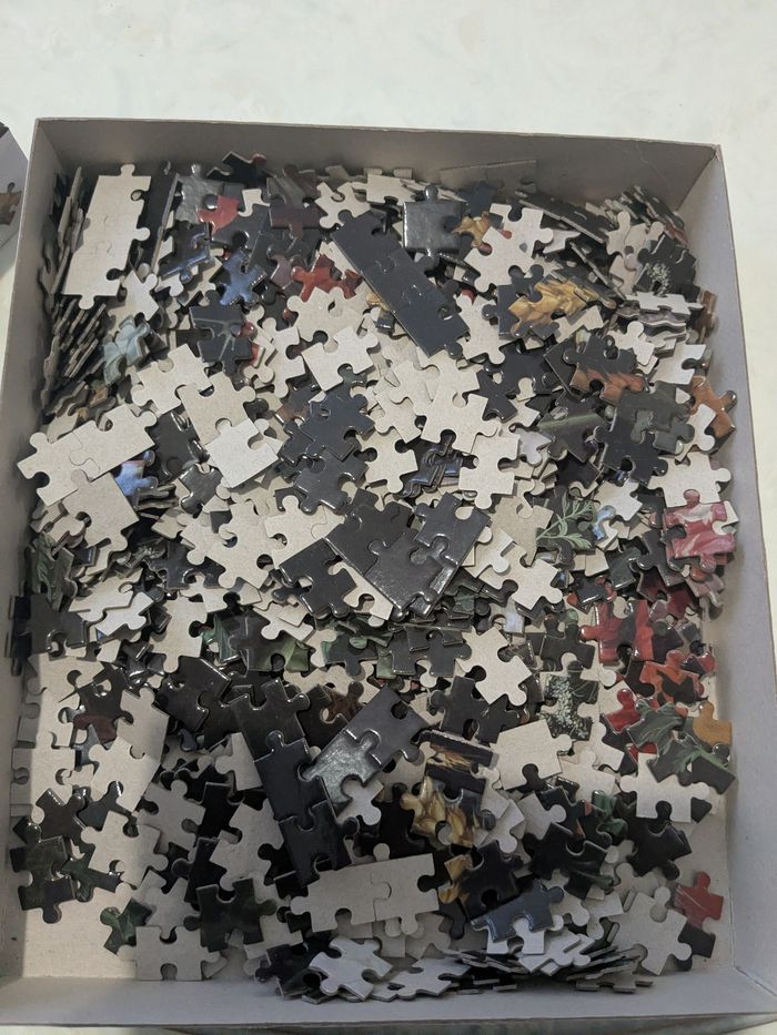 Magnifique puzzle nature morte bouquet de fleurs jigsaw. À partir de 7 ans. - photo numéro 9