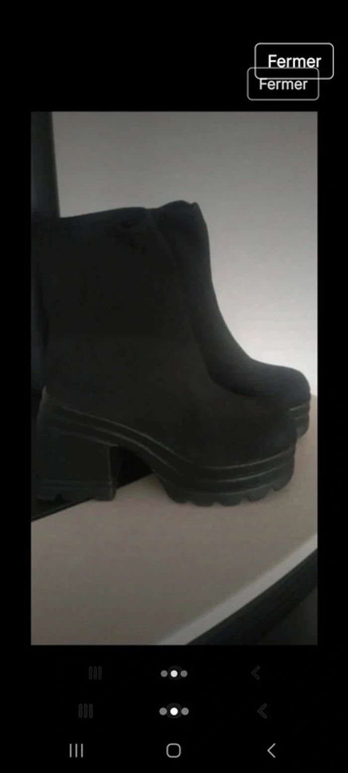 Bottines chaussettes Shein 38 - photo numéro 2