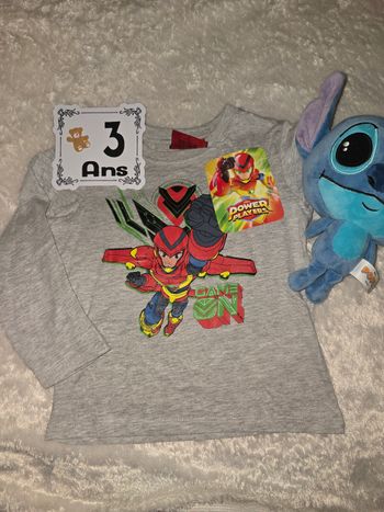 T-shirt Power Players 3ans