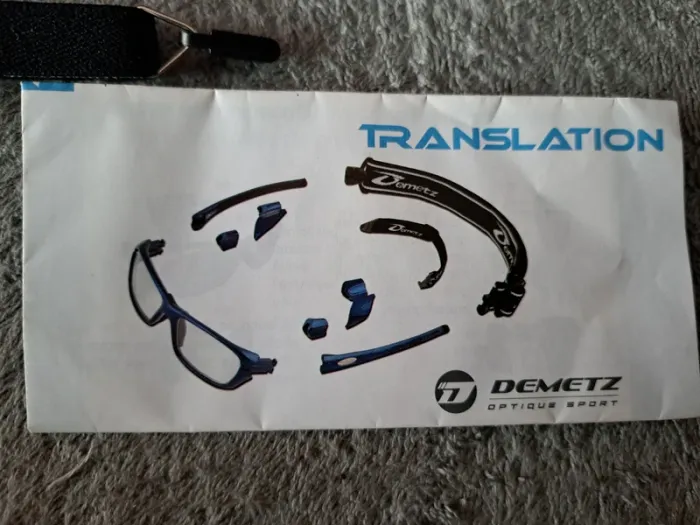 Lunette de sport demetz - photo numéro 7