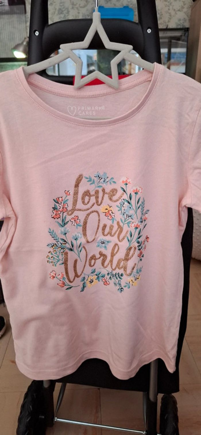 T-shirt fille 9/10 ans