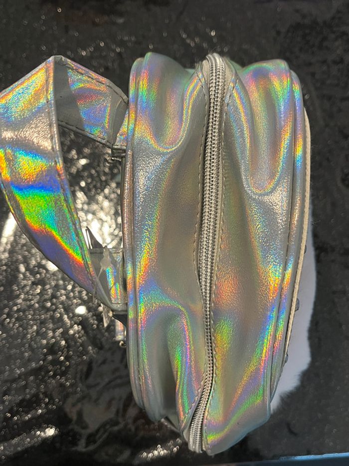 Sac argent et tout doux - photo numéro 3