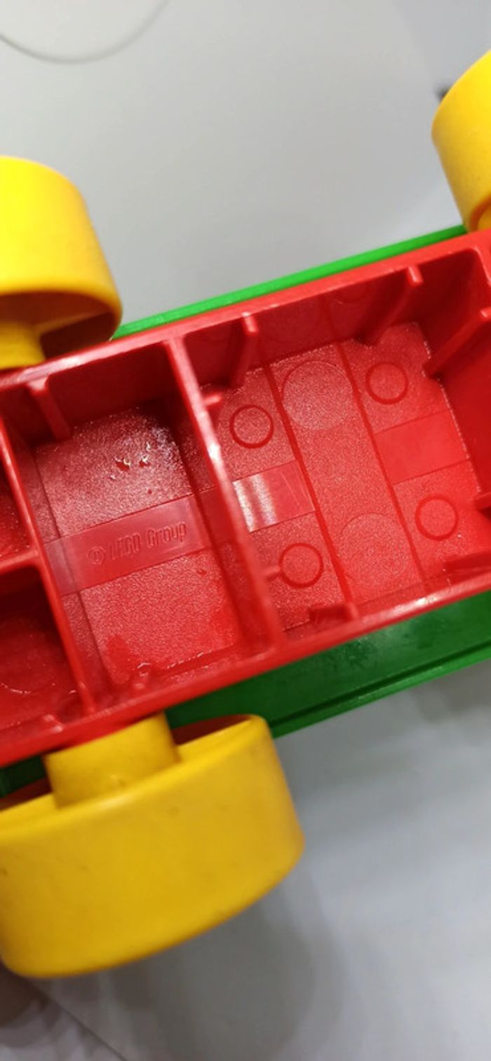 Wagon et remorque lego duplo vintage - photo numéro 14