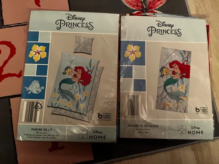 Parure de lit et drap de plage Disney