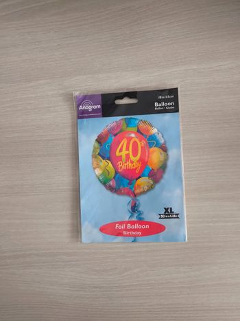 Ballon anniversaire 40ans