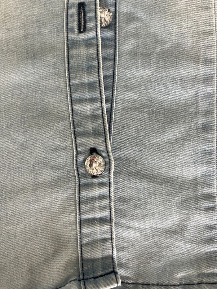 Chemise sans manche en jean 12 ans Terranova - photo numéro 2