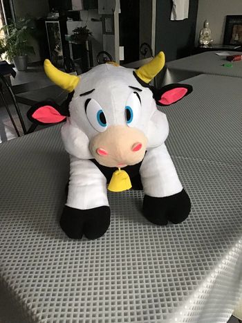 Peluche vache 40 cms env