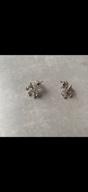 Boucles d'oreilles licorne