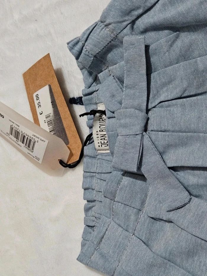 Jupe short ciel Jean Bourget - photo numéro 4