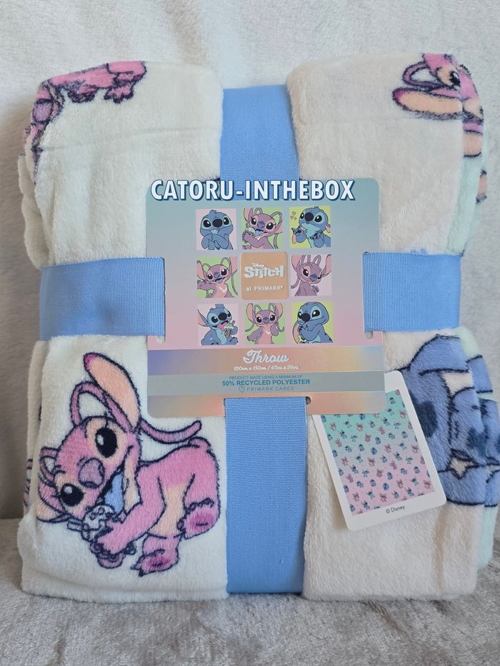Plaid Disney Stitch & Angel | 120x150cm