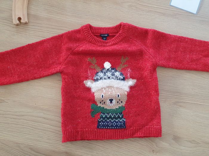 Pull Noël Kiabi - 18 mois rennes - photo numéro 6