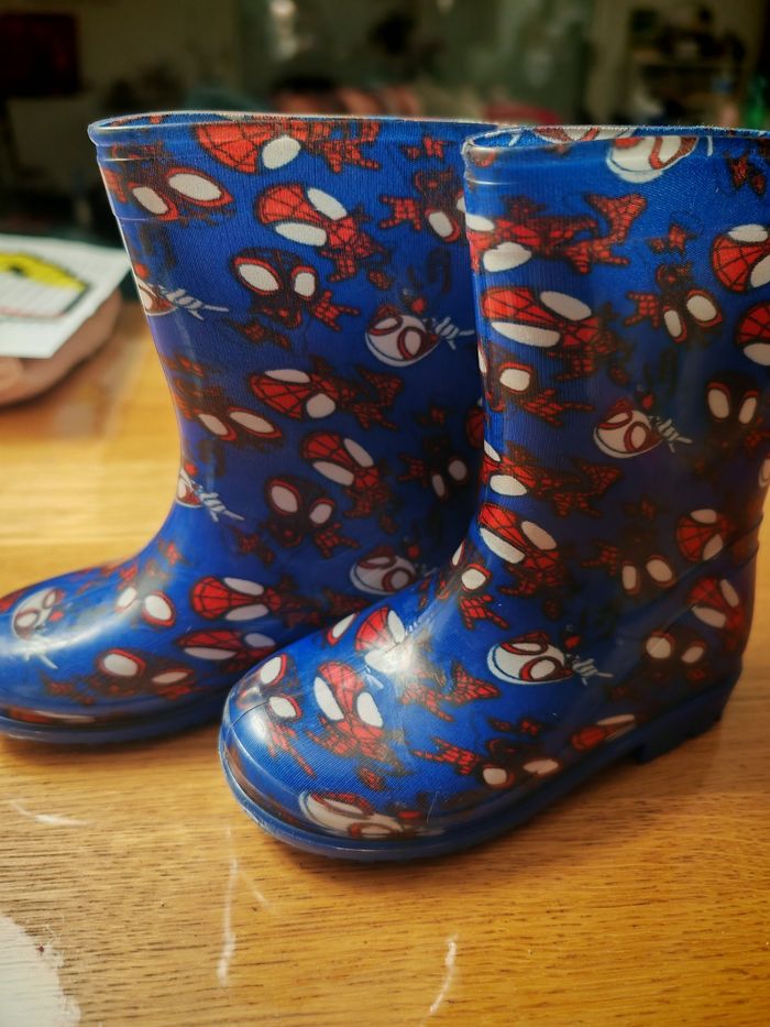 Bottes de pluie spiderman - photo numéro 2