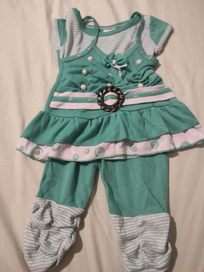 Ensemble T12M lucky baby