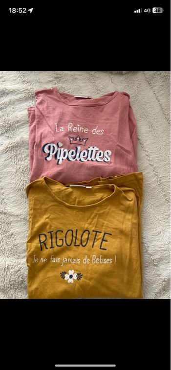 T shirt hiver 12 ans 